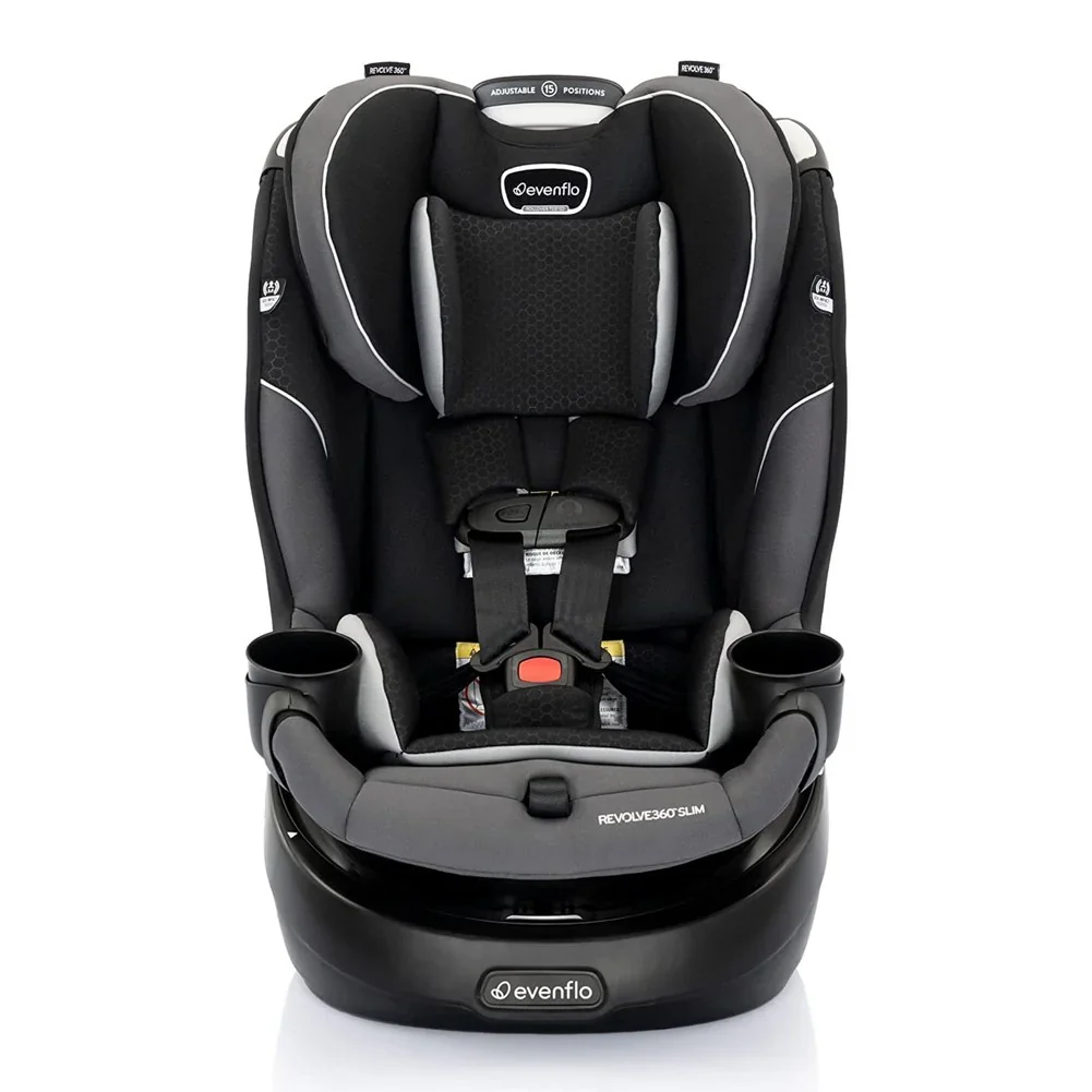 2025 Evenflo Revolve360 Slim 2 en 1 Asiento de Coche Giratorio – Canton
