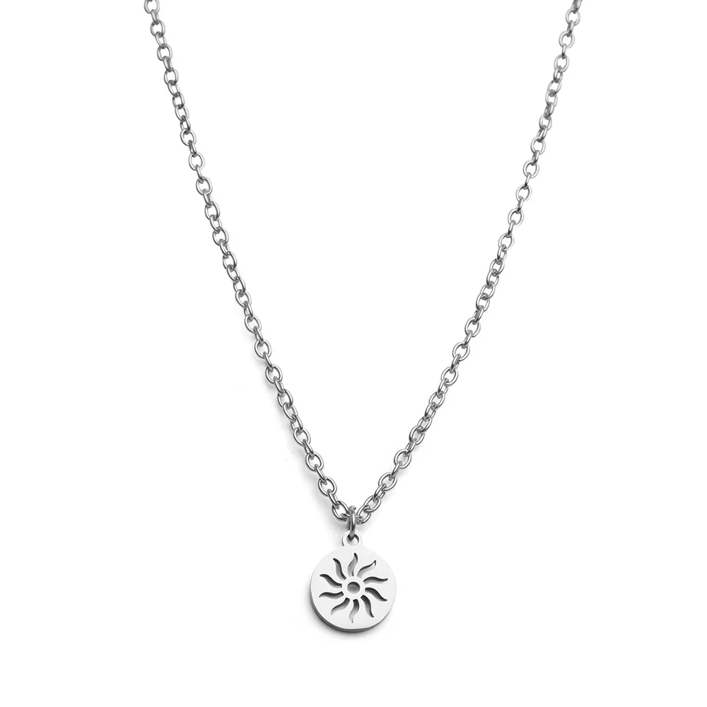 Ketting Zon - RVS - Zonnemunt