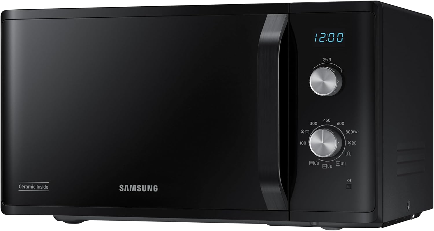 Samsung Microwave with Grill 23L 800W TDS System Black MG23K3614AK/E1