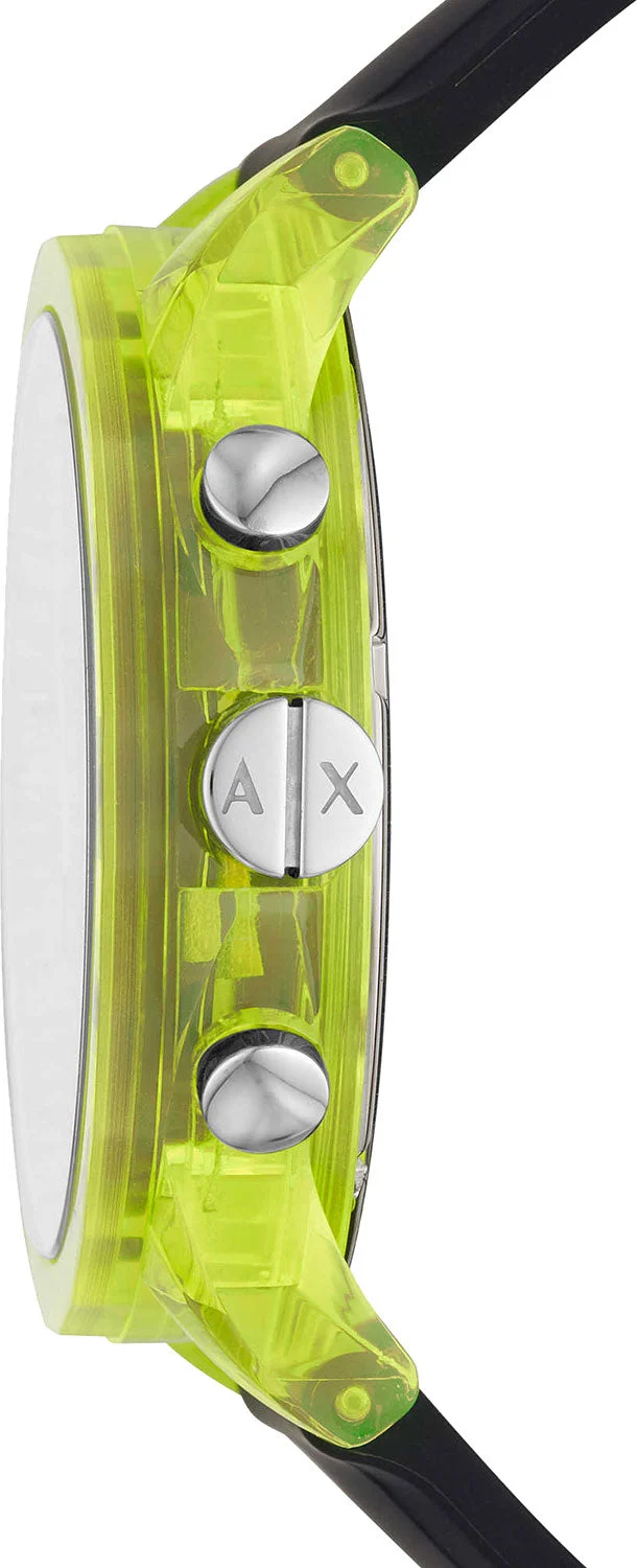 Armani Exchange Outer Banks Chronograph Black & Green Watch - AX1337