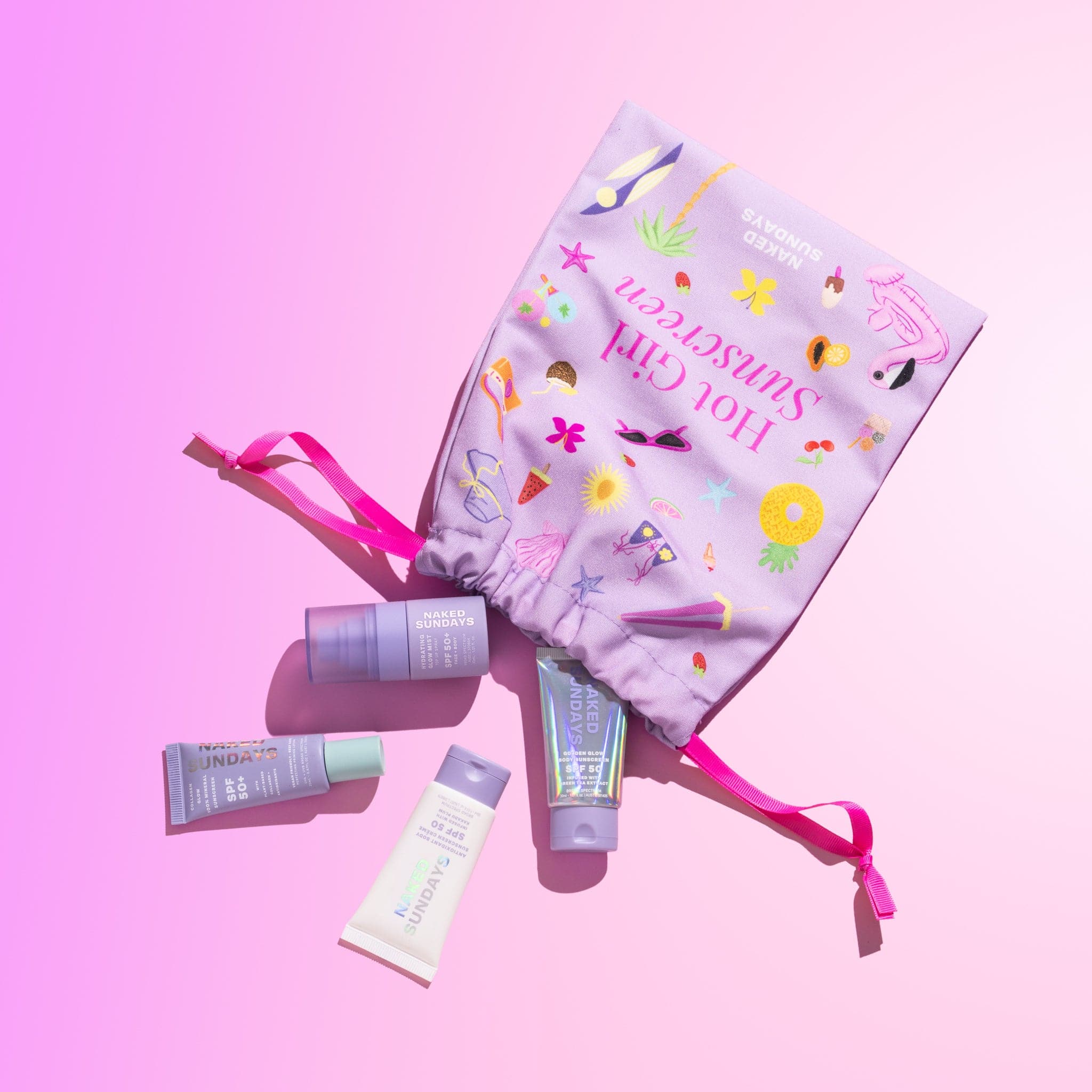 Resort Era Drawstring Bag