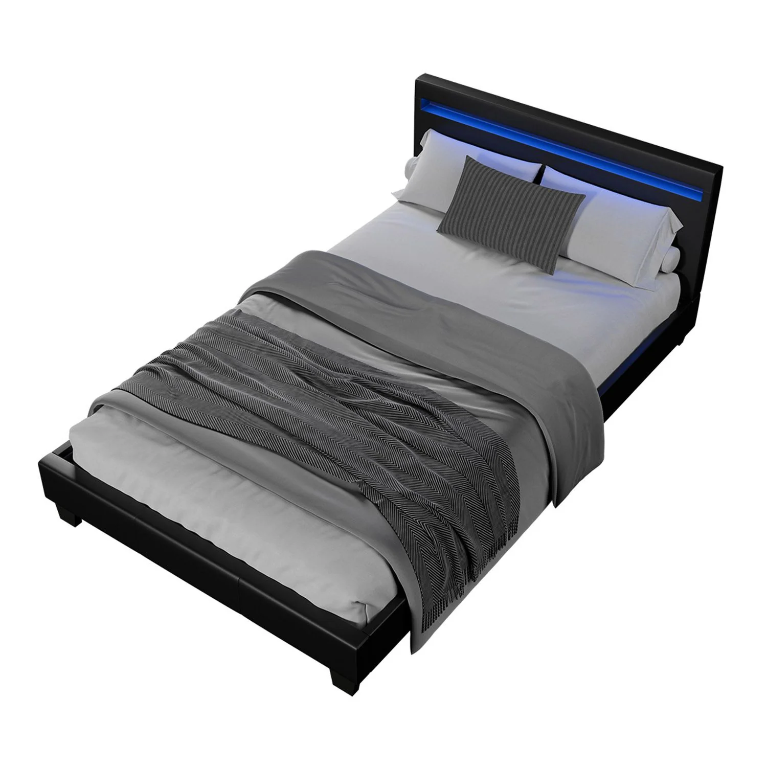 2025 Cama tapizada Verona 120x200 cm en blanco