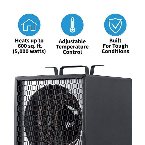 NewAir G56 5600 Watt Garage Heater – Get Fast Heat for 560 Sq. Ft.