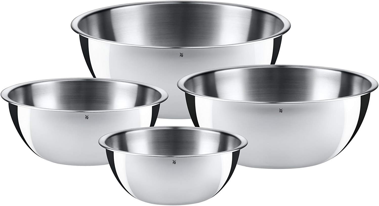 WMF Lono Toaster Glas mit Brtchenaufsatz, 2 Scheiben, XXL, motorisierte Toastaufnahme, Aufwrm-Funktion, 7 Brunungsstufen, Toaster edelstahl matt