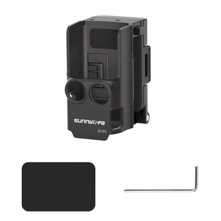 For DJI Osmo Pocket 4P / 4 Sunnylife Handheld Magnetic Mount with Filter Box Tabletop Base Bracket Angles Adjustable Holder, OP4-ZJ185