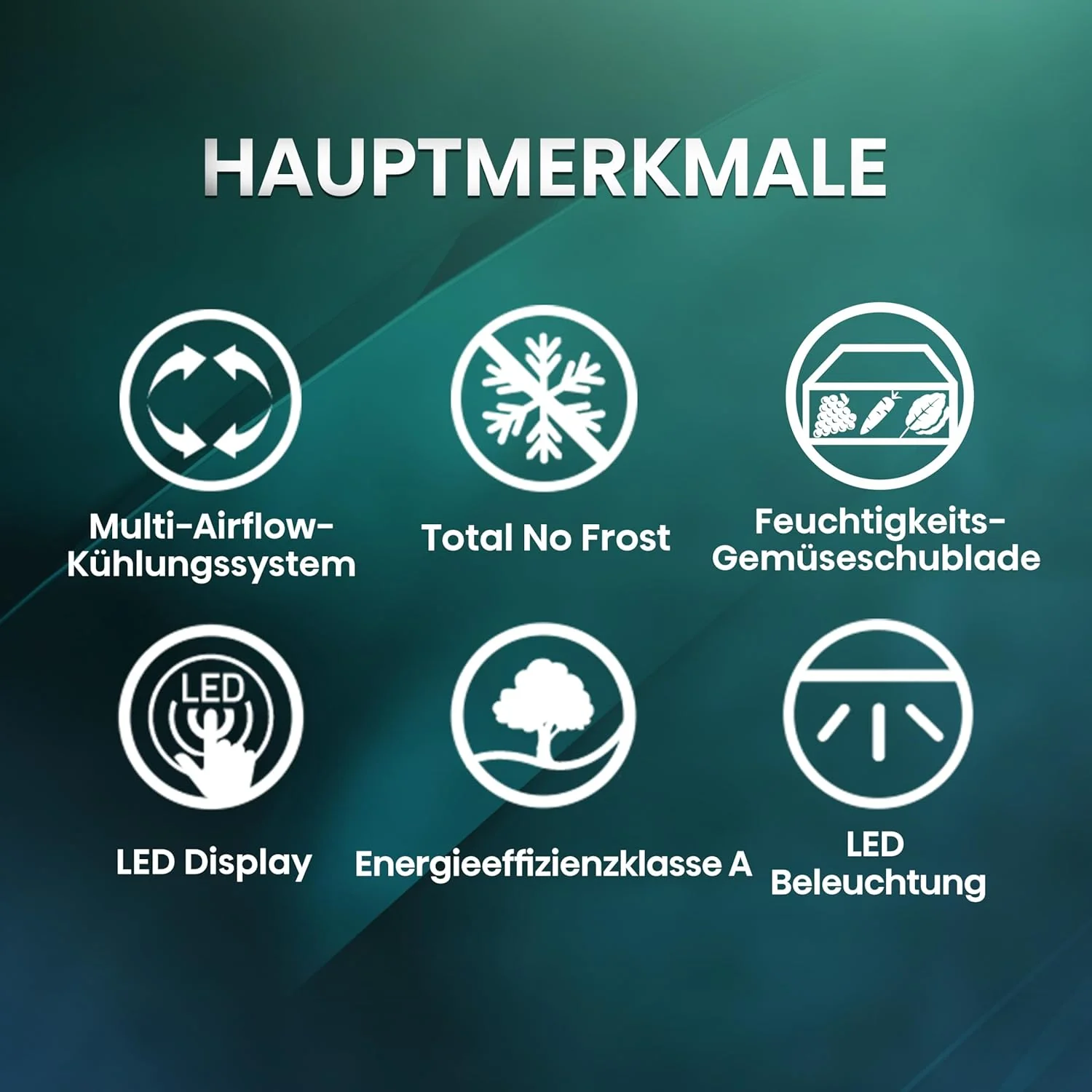 Hisense RB327N4ADD Koelvriescombinatie, EEK D, Total NoFrost, Verwisselbare Deurscharnieren, Flessenrek, 171 Liter Koelgedeelte, 85 Liter Vriesgedeelte, Roestvrijstalen look