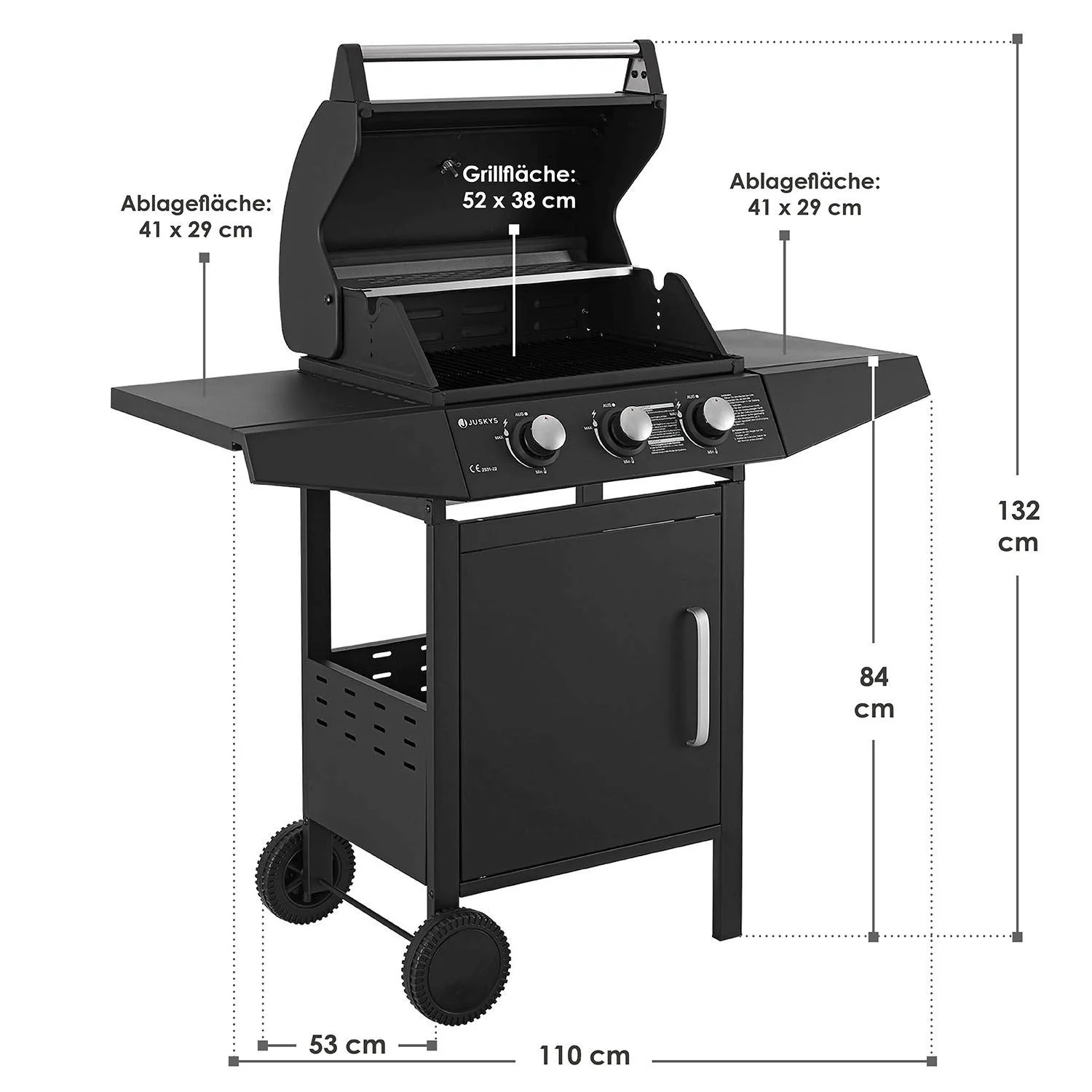 2025 BBQ Gasgrill Louisiana
