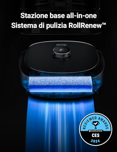 Aspirapolvere Lavapavimenti Rilevamento Autopulente Asciugatura