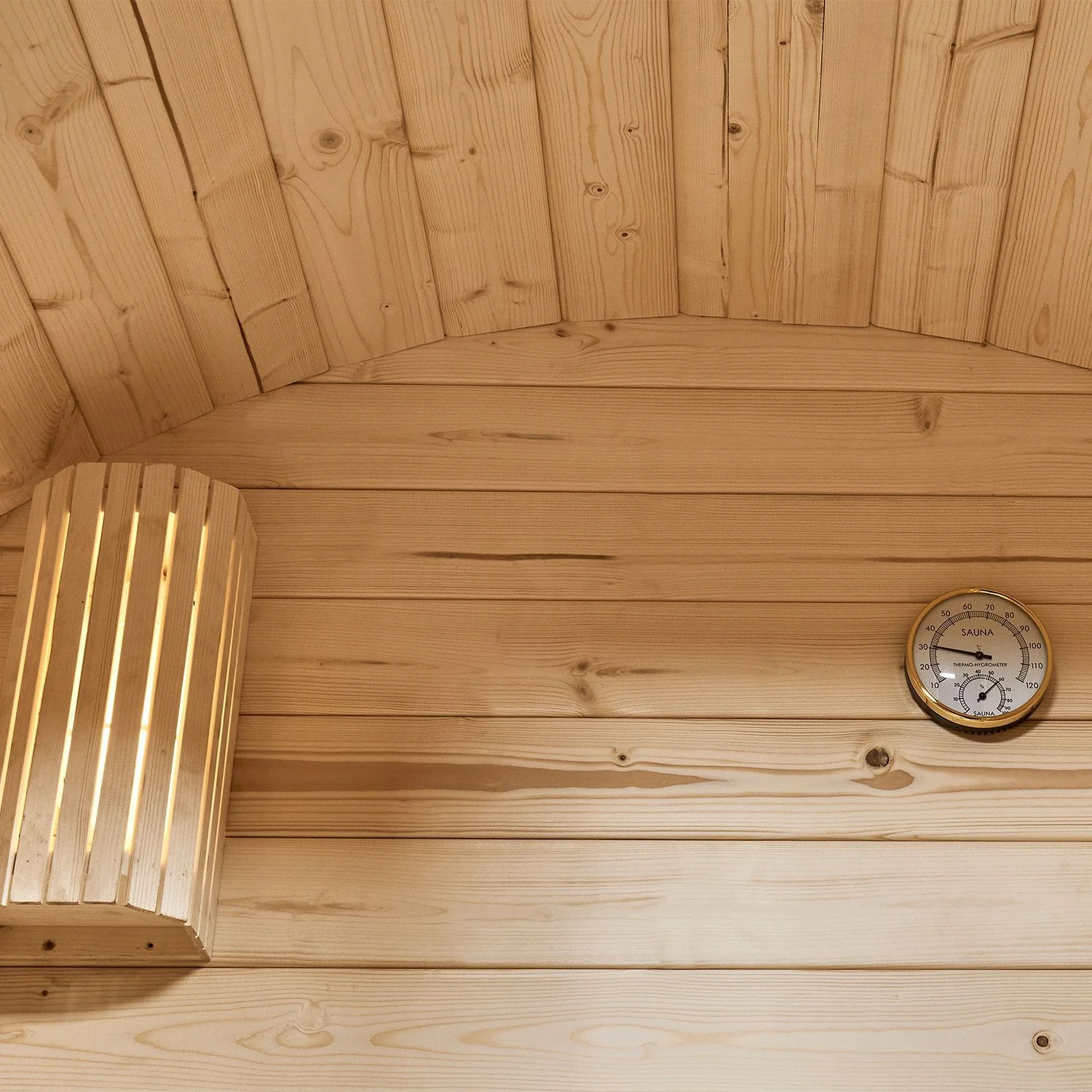 2025 Sauna barril Spitzbergen con estufa de sauna