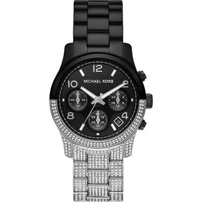 Michael Kors Runway Pavé Two-Tone Watch MK7433