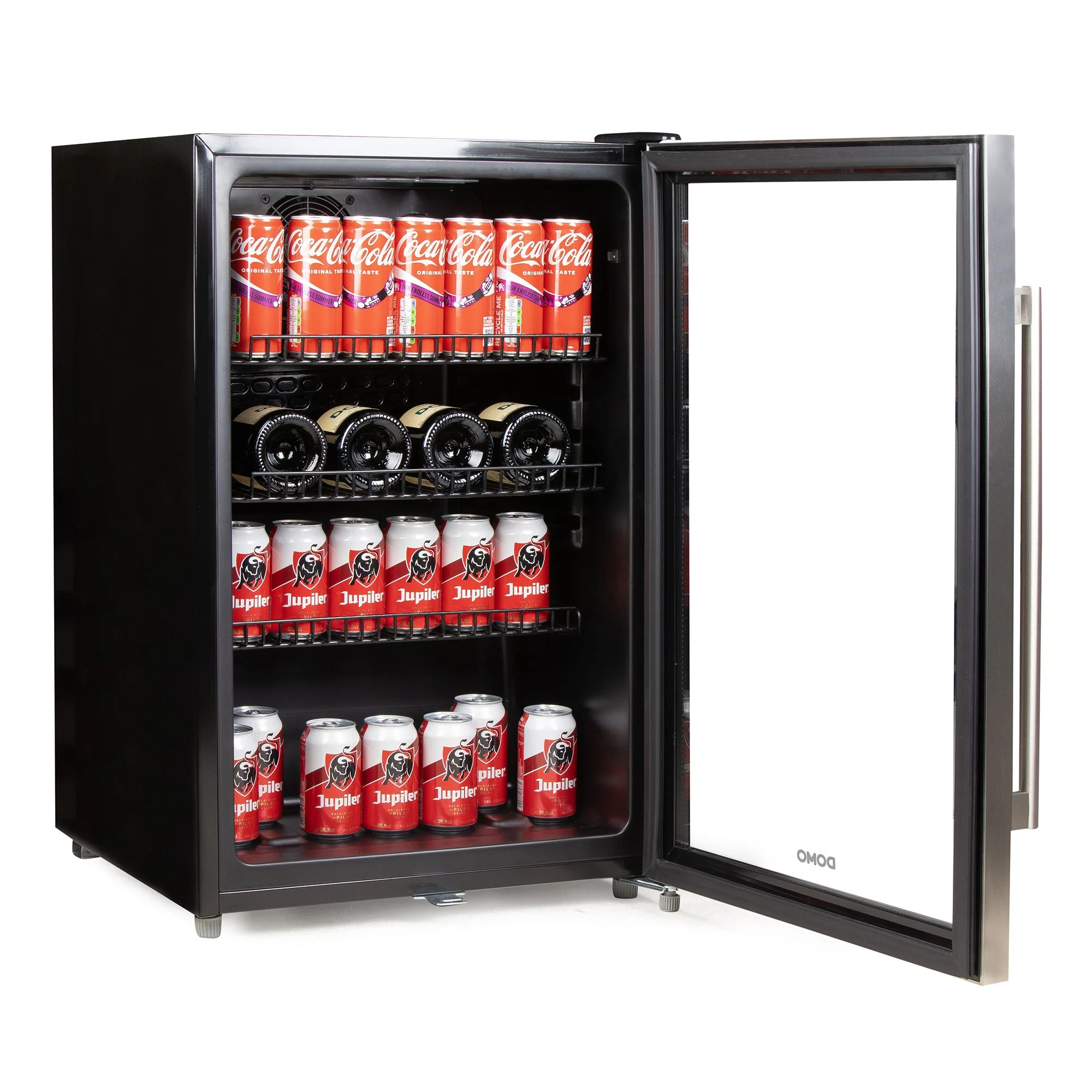 Domo Flaschenkühlschrank DO91610BK, 118 L