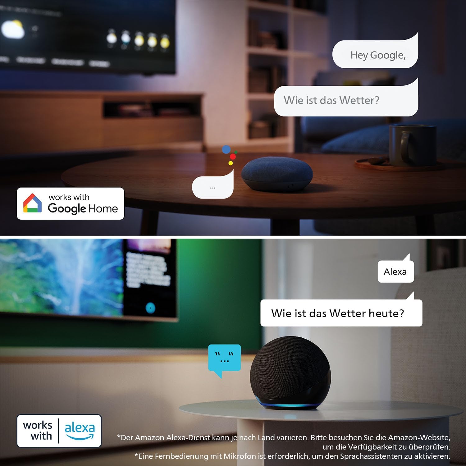 Philips 32PFS6900 HD LED Smart TV - 32 Zoll Display mit Pixel Plus, Titan OS Plattform Und Dolby Digital Sound - Funktioniert Mit Alexa Und Google Sprachassistent