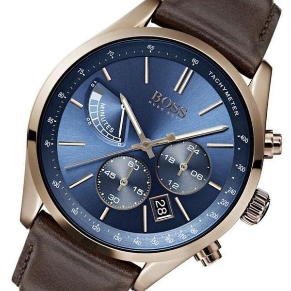 Hugo Boss Grand Prix Chronograph Blue Dial Men's Watch 1513604