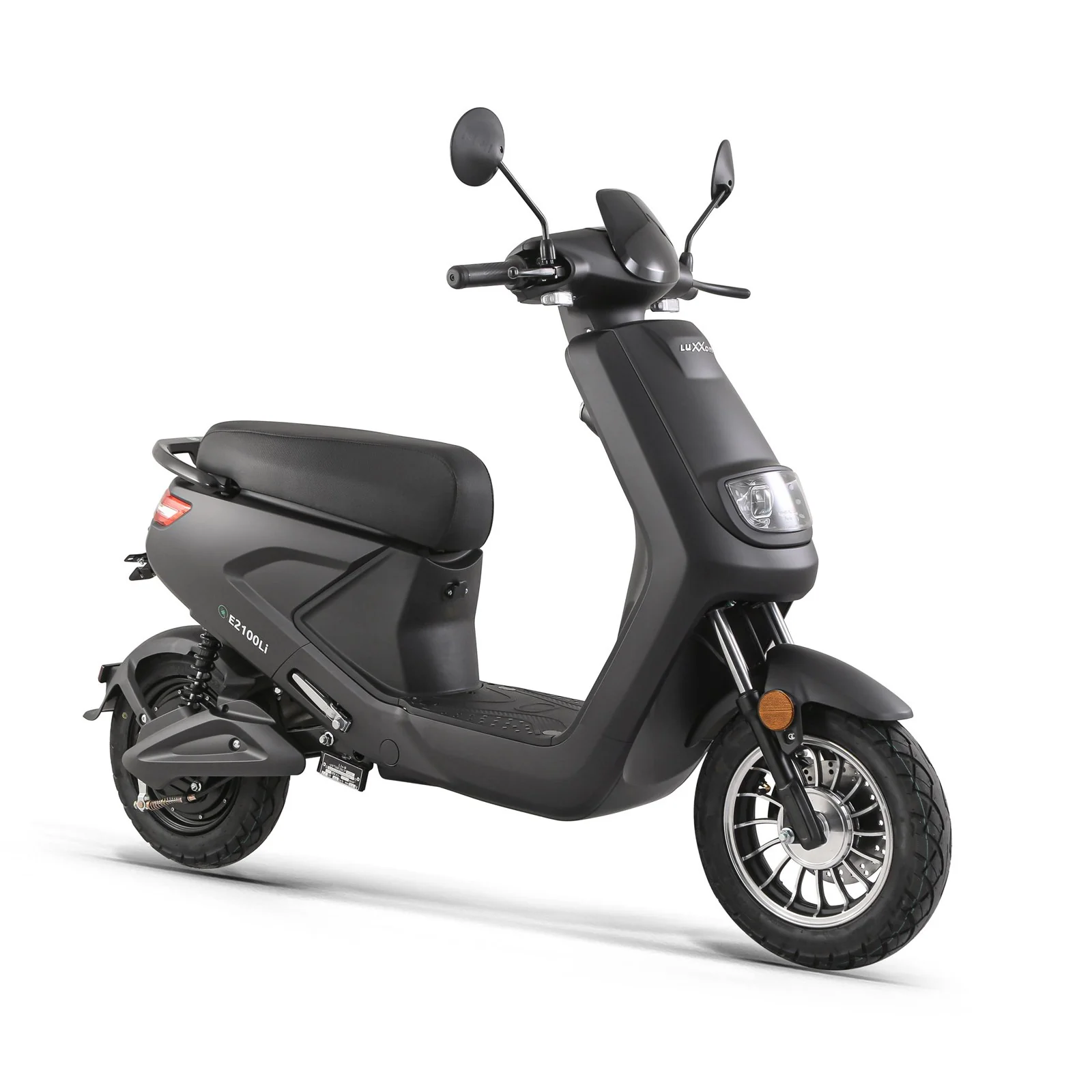 Luxxon Elektroroller E2100Li, Li-Ion-Akku, schwarz