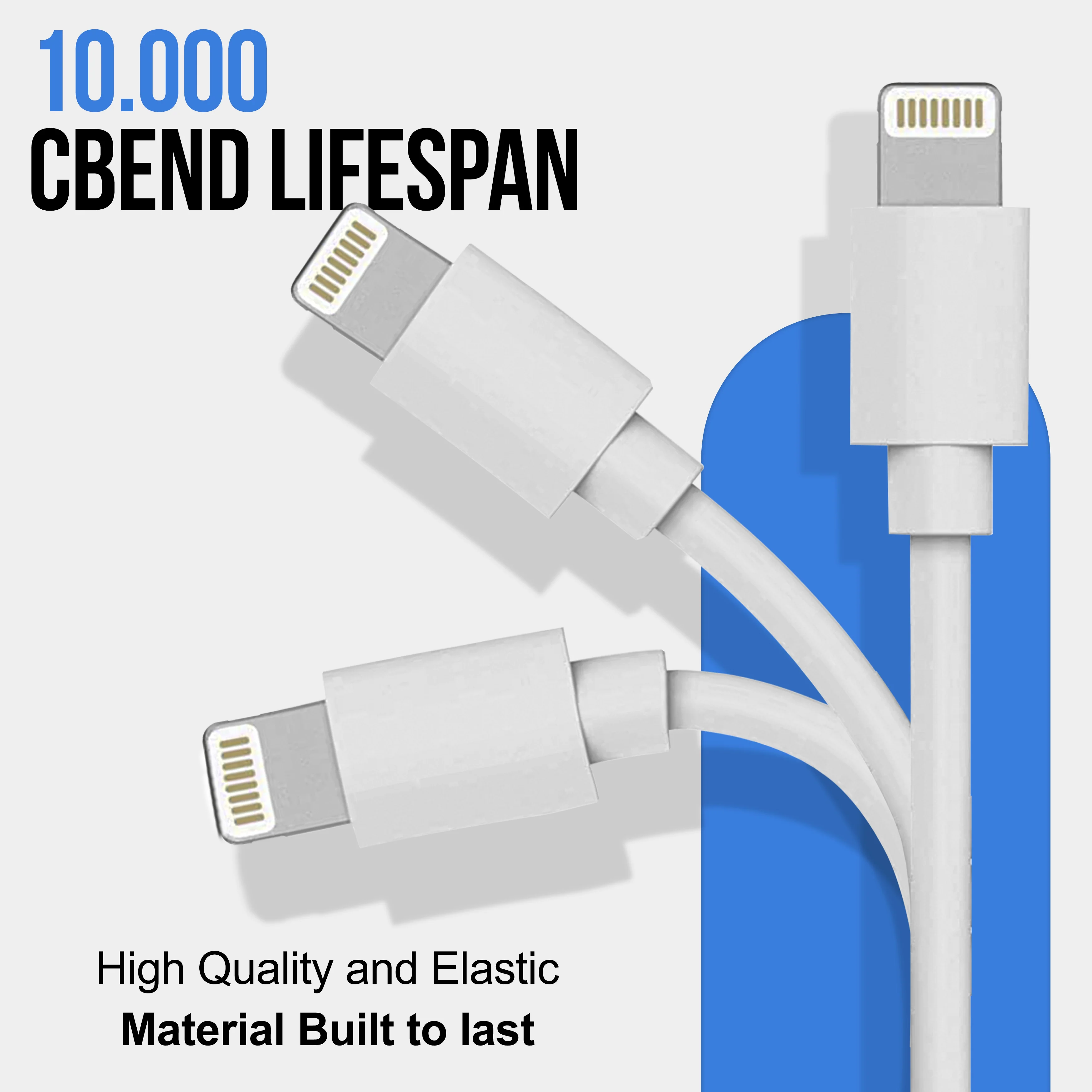 Ladekabel für iPhone Lightning 1M/2M �?USB-A oder USB-C bis iPhone 14