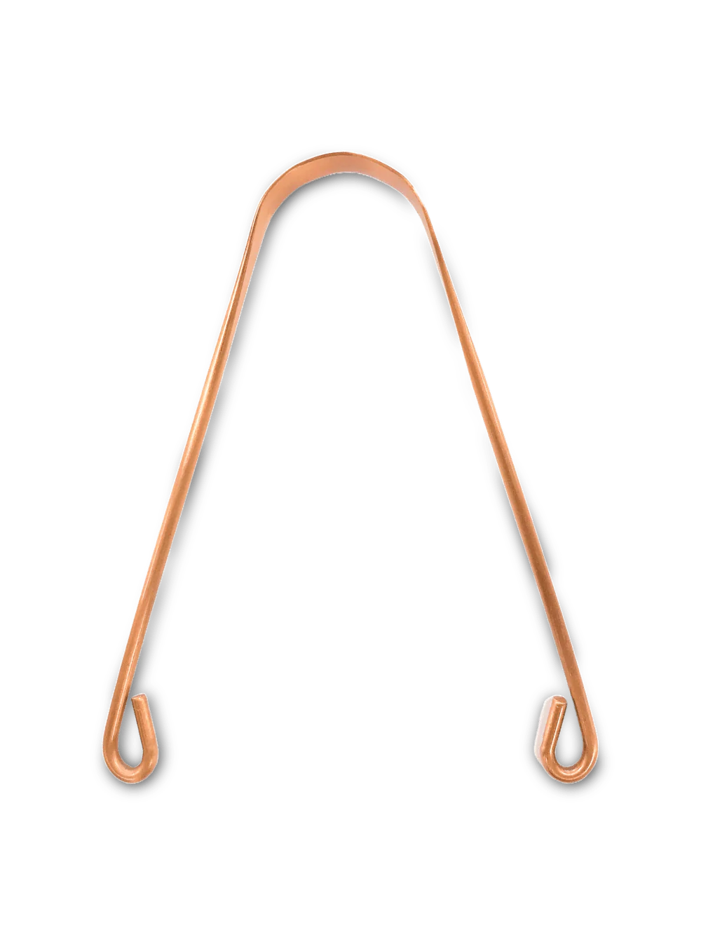Pure Copper Tongue Scraper (anti-microbial)