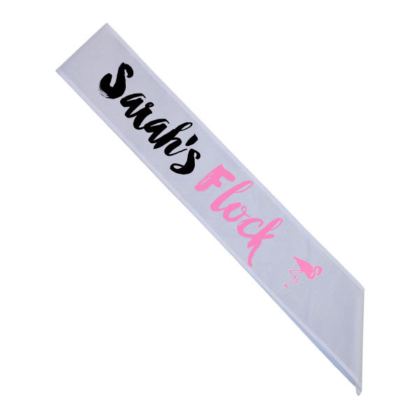 Party Sashes, Personalized For Bridal Party, Wedding Party, Bachelorette, Prom or Homecoming Satin Quality 60