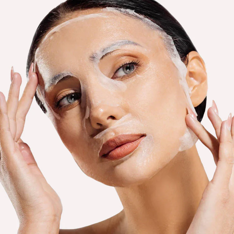 Collagen Hydrating Face Mask - Marine Collagen Sheet Mask - 5 Pack