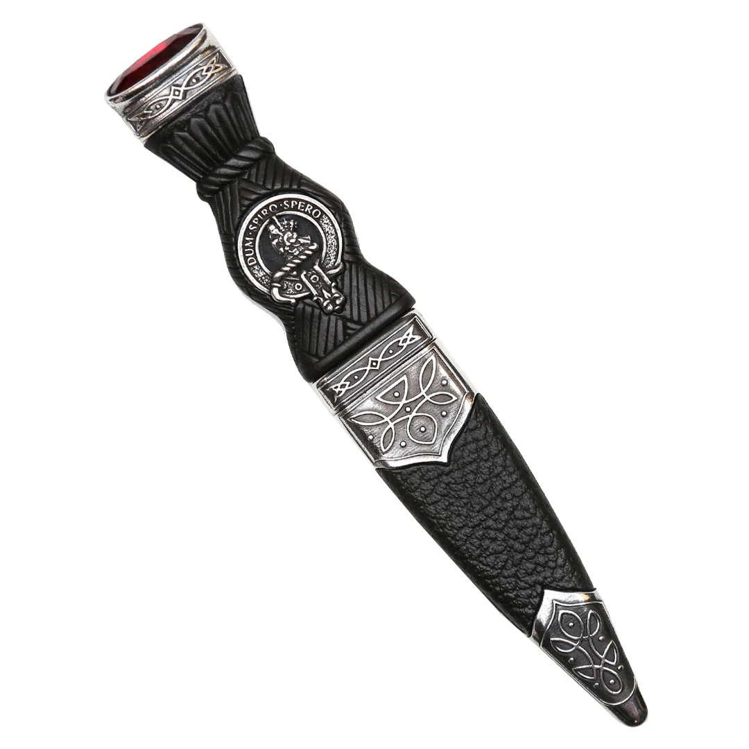 Clan Crest Sgian Dubh - MacLennan