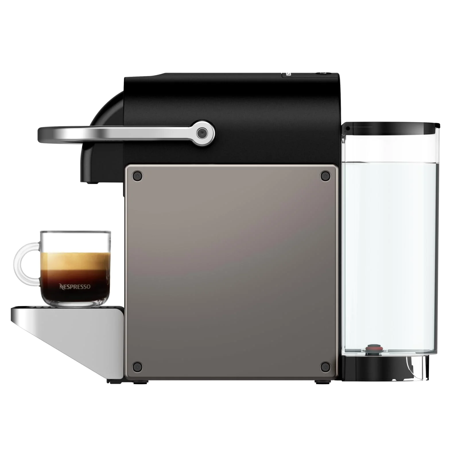 2025 Cafetera de cápsulas Krups Nespresso Pixie Redesign | Espresso y lungo | Estilo industrial | Bajo consumo energético | Apagado automático | Bandeja ajustable | Cápsulas reciclables | Modelo XN306T