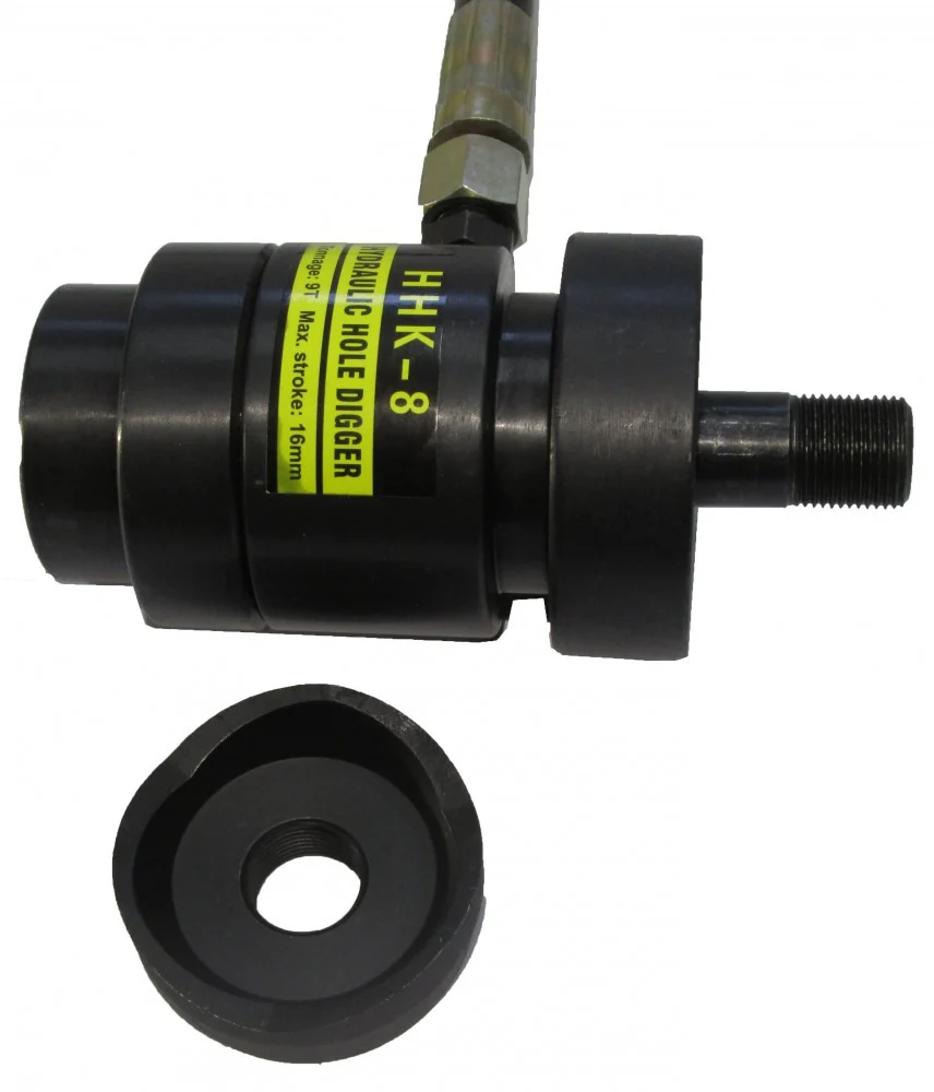2025 Punzonadora hidráulica para chapa 9T / Ø16–51 mm – Modelo K-8-A