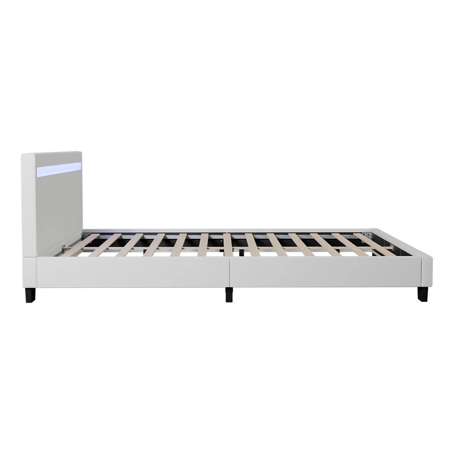 2025 Cama tapizada Verona 120x200 cm en blanco