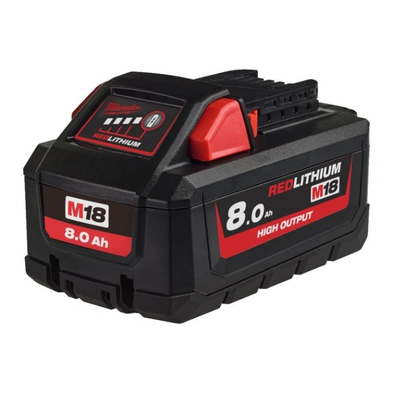 Milwaukee MILKIT30A Power Tool Kit 2-18V-5AH + 2-18V-HB8 Red Lithium Batteries 30 Pieces