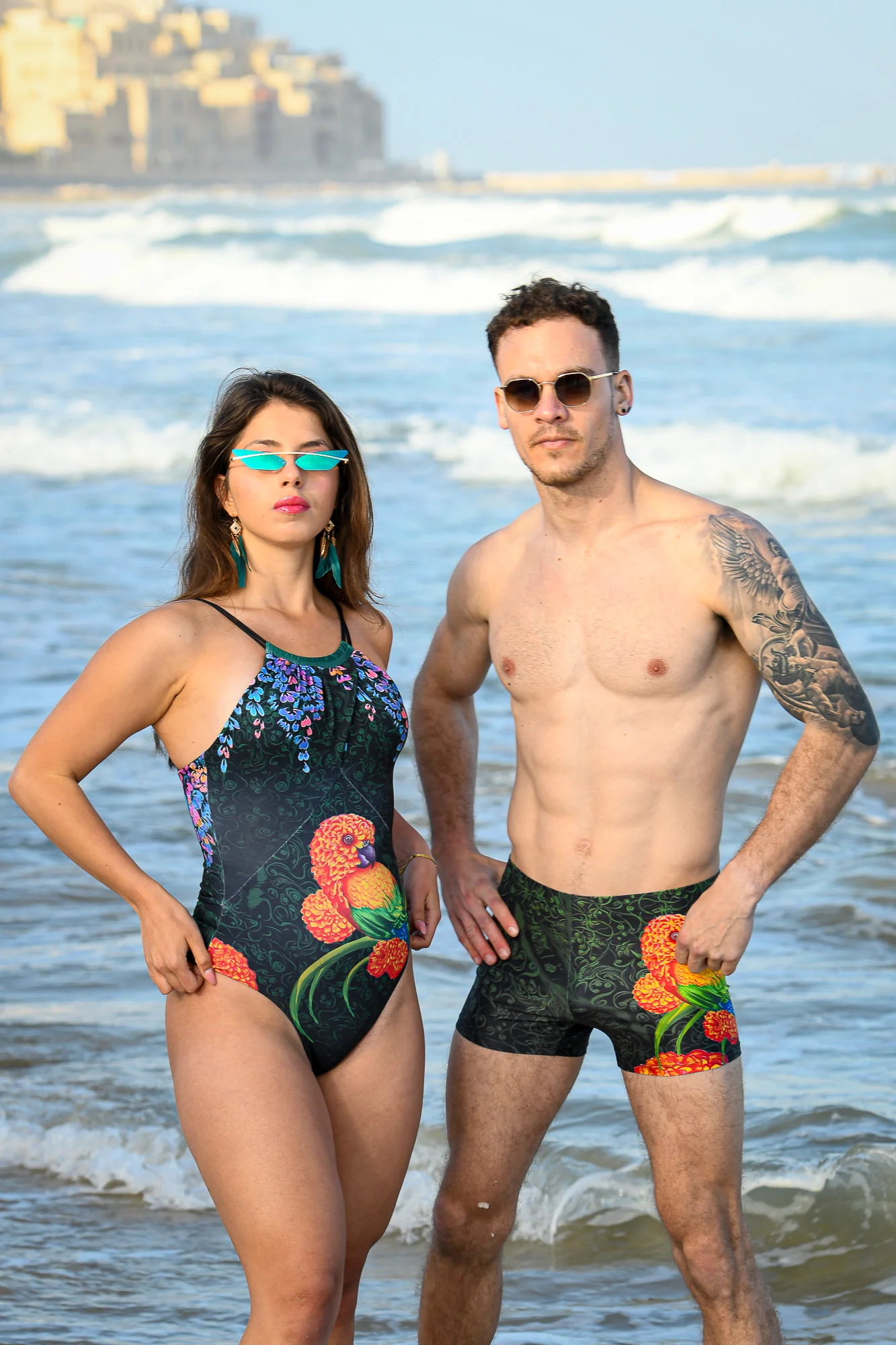 Parrot men swimwear trunks