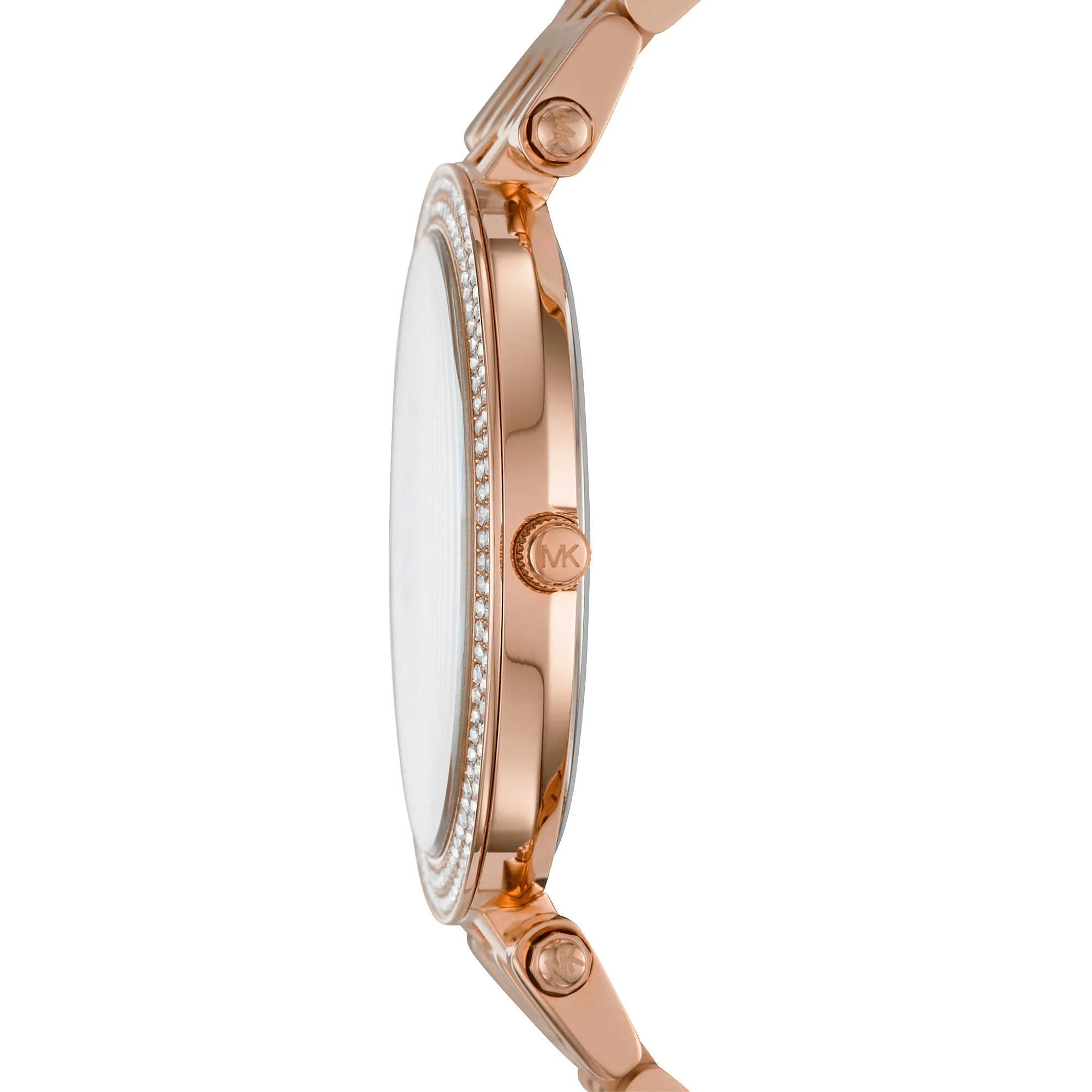 Michael Kors Rose Gold-Tone Darci Blue Dial Women's Watch - MK3728