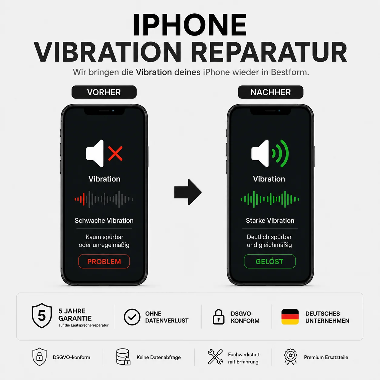 iPhone Vibration Reparatur