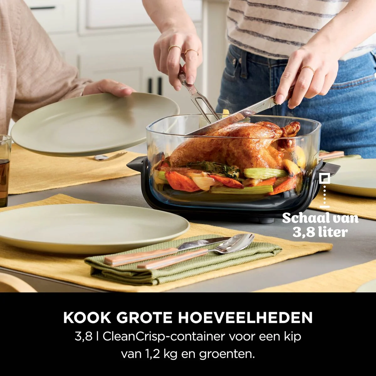 Luftfritös NINJA CRISPI Grön 1700 W 3,8 L