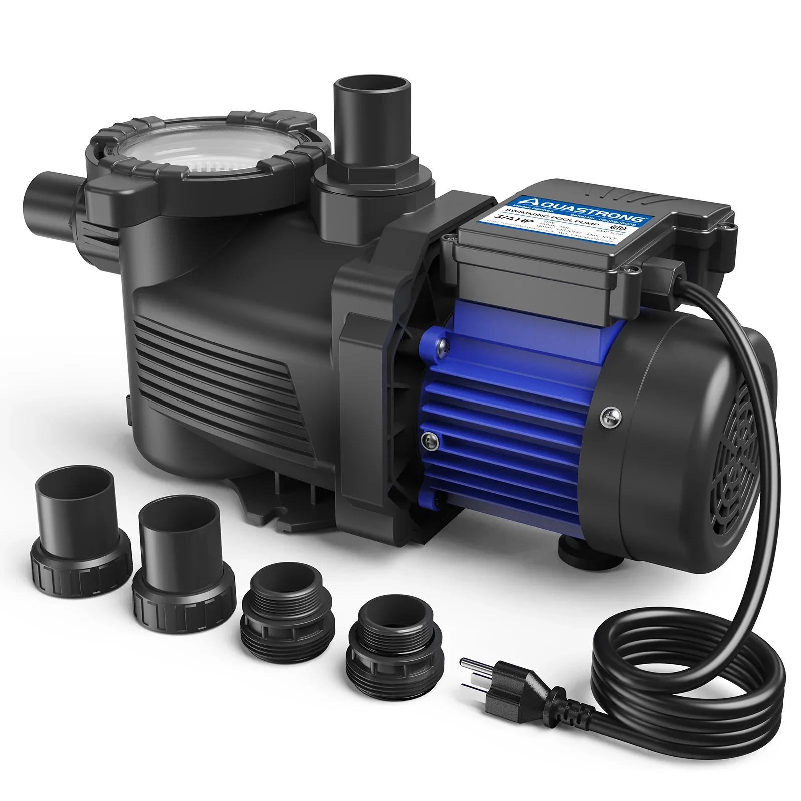 2025 PSP066-LV Bomba de piscina de 3/4 HP de velocidad única