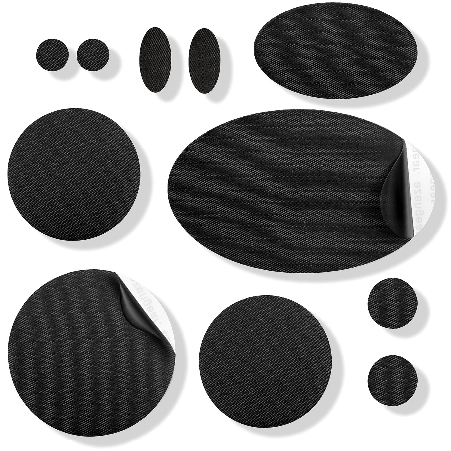 Repair Patches (30+ Colours) for Puffer Jackets, Tents, Upholstery - Stick On, Waterproof, Tear-Cold-Heat-Resistant