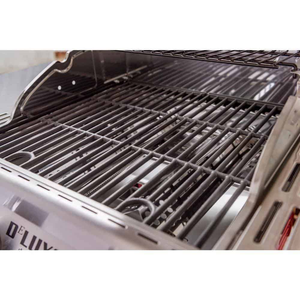 Nexgrill Deluxe 2-Burner Propane Gas Grill, Red �?Stainless Steel, 28,000 BTUs, Compact Design