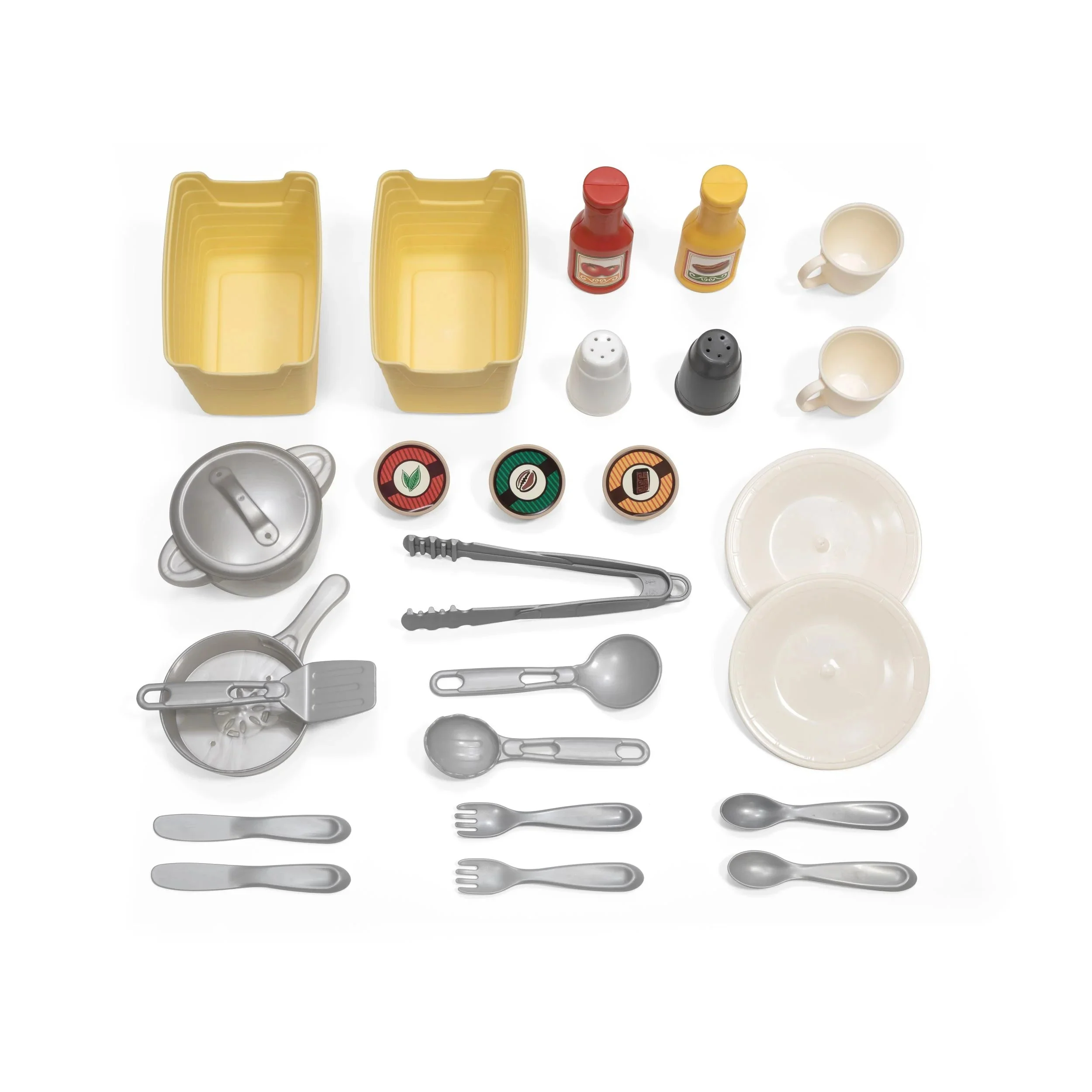 2025 Set de cocina infantil Step2 Fun with Friends en rosa