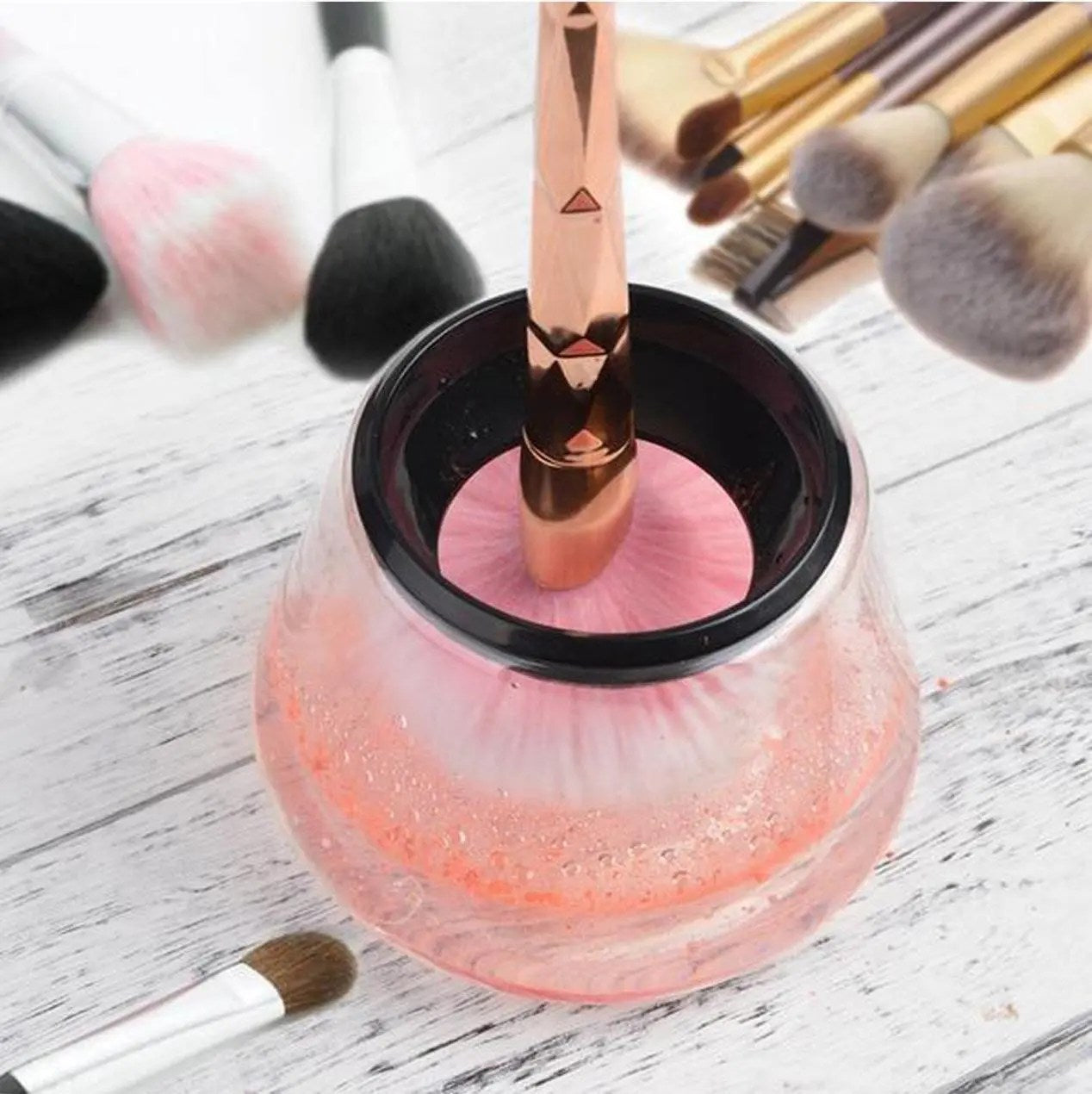 Spinning Makeup Brush Cleaner Electric Spin Dryer Machine