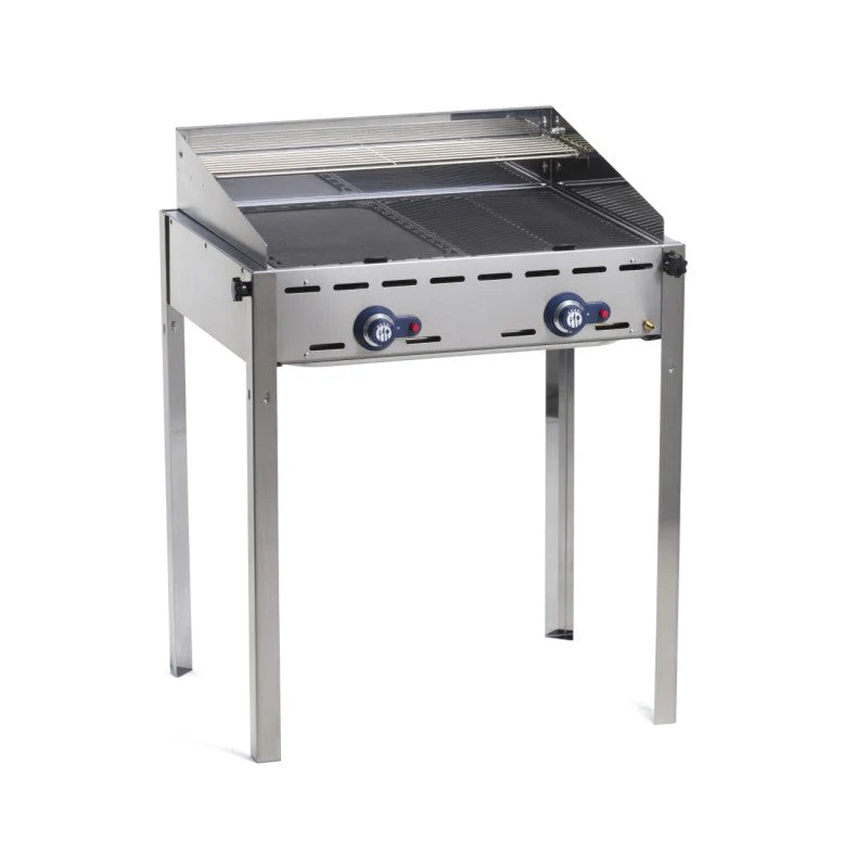 HENDI Gastro-Grill Gas Green Fire 2 Brenner