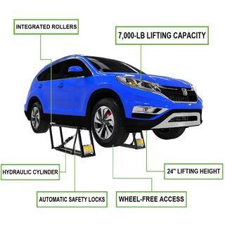QuickJack 7000TL Portable Car Lift for Trucks & SUVs, 7000 lbs Capacity