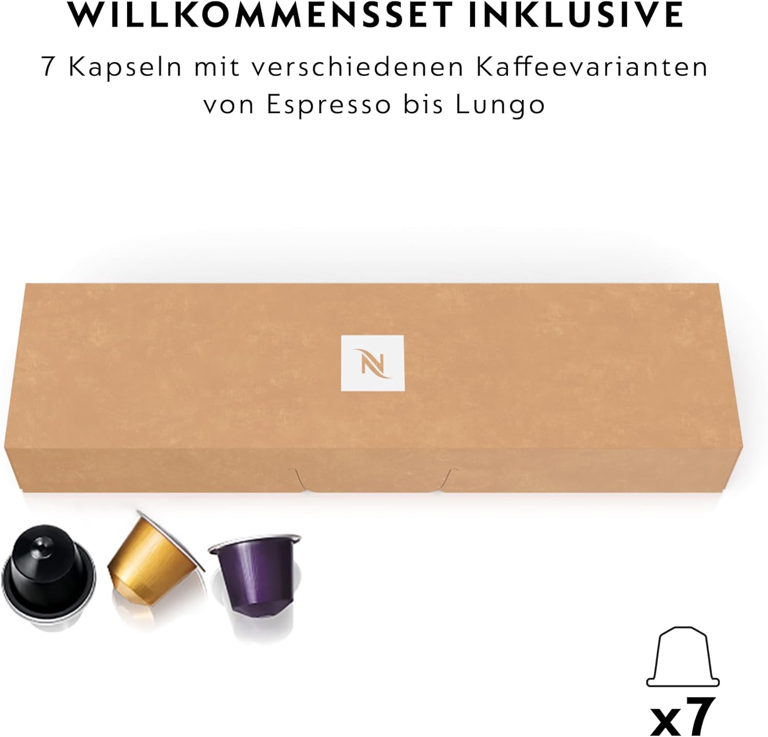NESPRESSO Citiz EN267.WAE Kaffeekapselmaschine  und  SENSEO Milk Twister - Milchaufschäumer für heißes und kaltes Milchaufschäumen