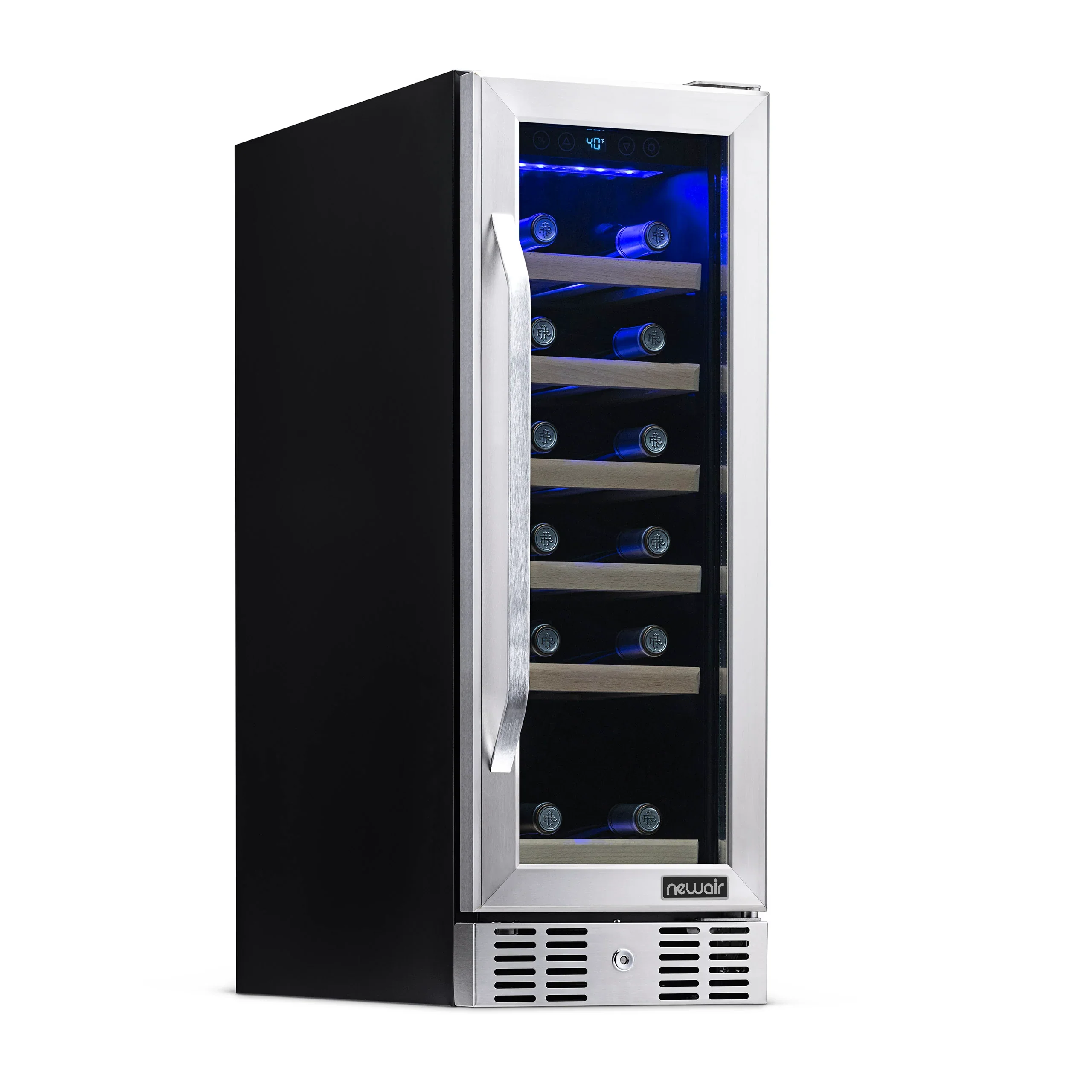 2025 Refrigerador de Vinos Empotrable Newair – Acero Inoxidable