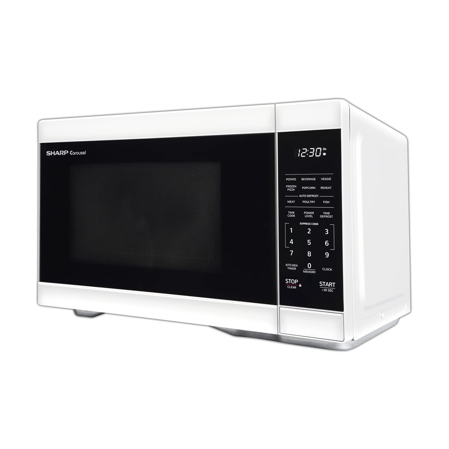 SHARP ZSMC1161HW Removable Turntable Countertop