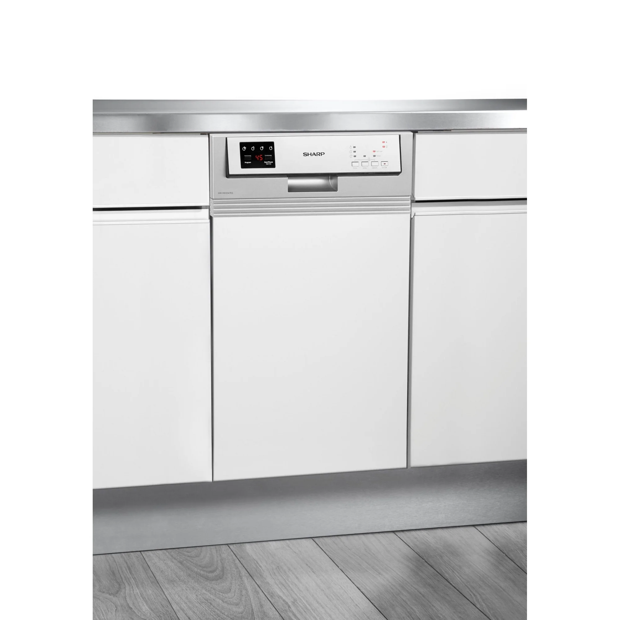 Sharp Geschirrspüler Einbau teilint. QW-HS12S47ES-CH 45cm