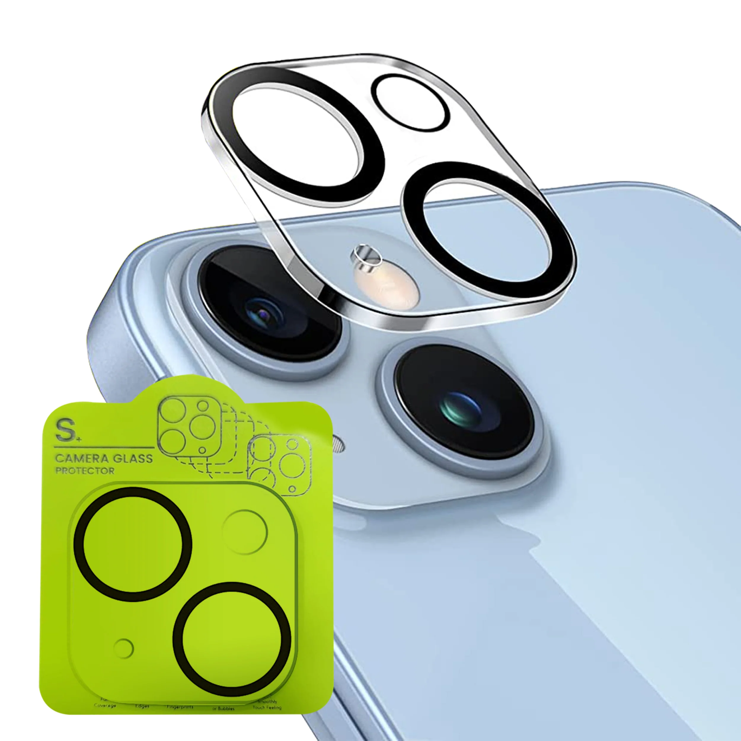 Kameraschutz f��r iPhone Kameraglas �C 9H Geh?rtet, Ultra-Kratzfest Passgenauer Schutz
