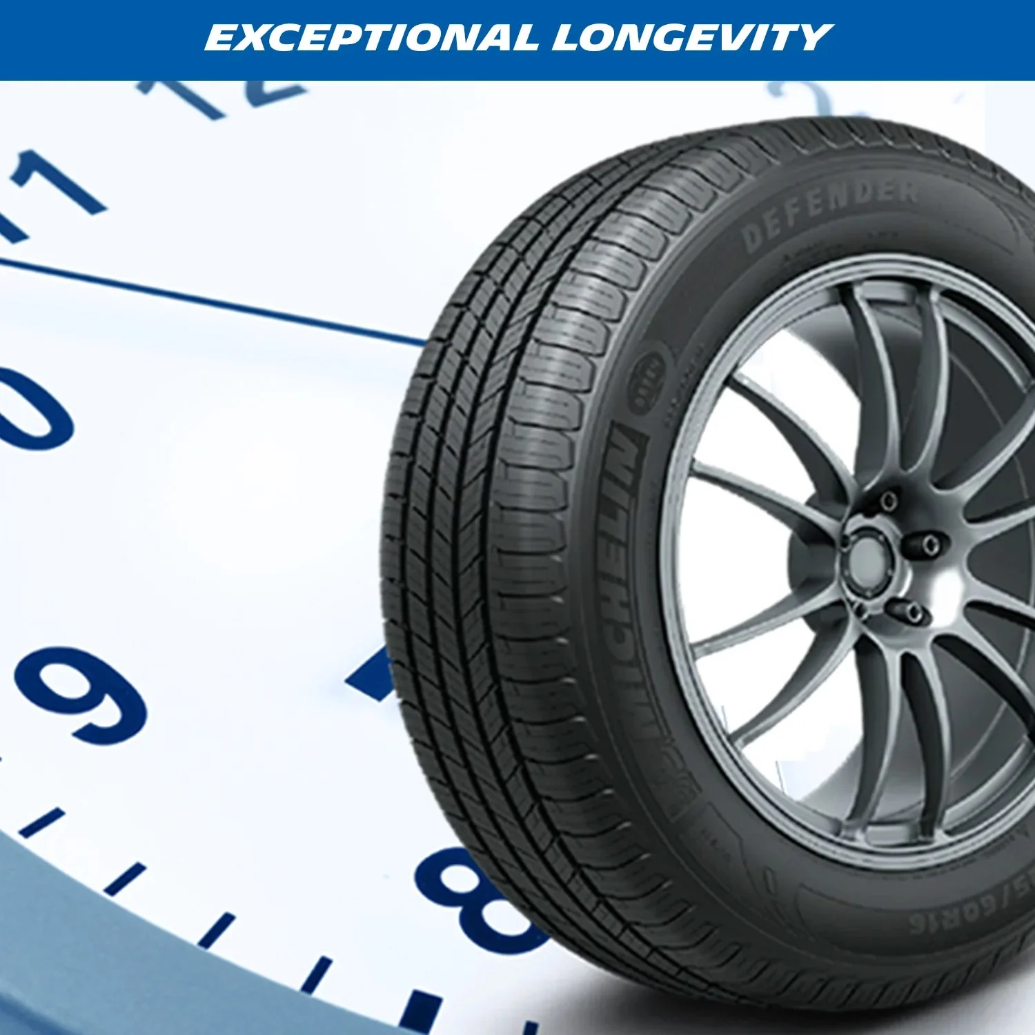 Michelin Defender LTX M/S All-Season 265/65R17 112T Tire