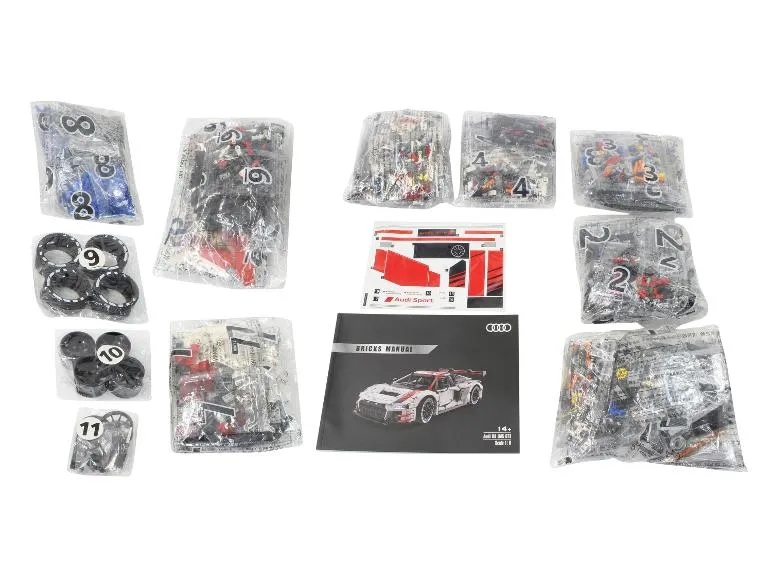 Modellbausatz »Audi-R8 LMS-GT3«, mit beweglichen Einzelteilen