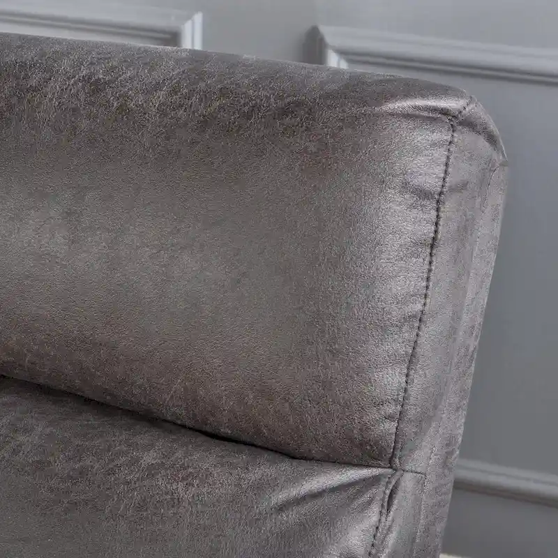 Halima Microfiber 2 Seater Recliner Chair by Christopher Knight Home