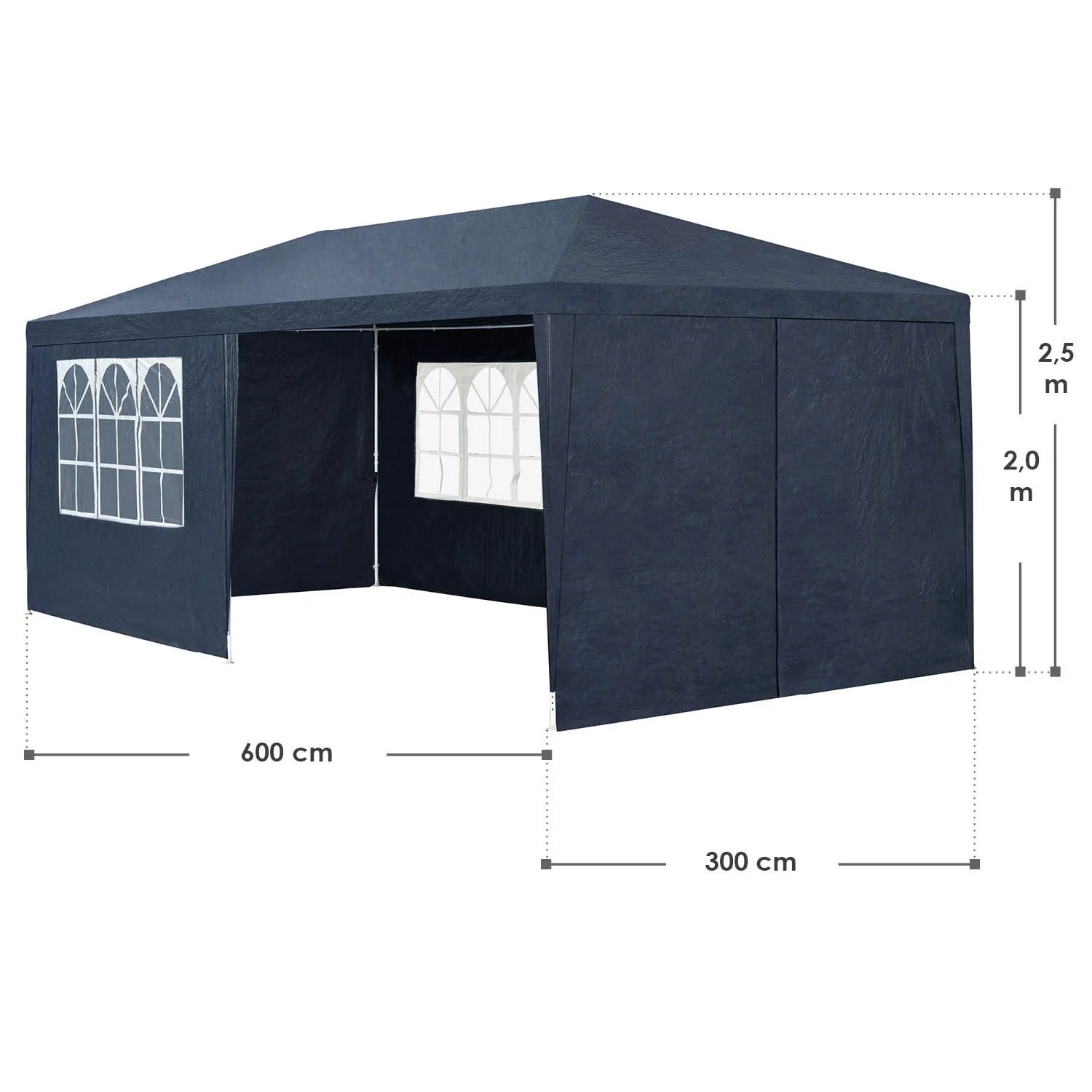 2025 Carpa de fiesta 3 x 6 m