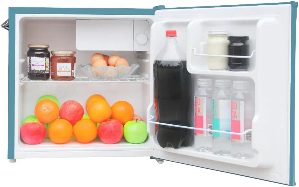 Frigidaire EFR176 Retro Compact Fridge with Chiller Mini Refrigerator with Built-in Bottle Opener for Office, Bedroom, Dorm Room or Cabin, 1.6 cu ft 16