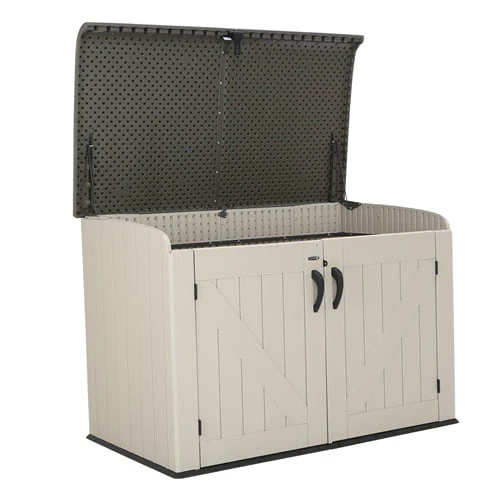 Cobertizo de Almacenamiento Horizontal Lifetime – 75 pies³ (Modelo 60170)