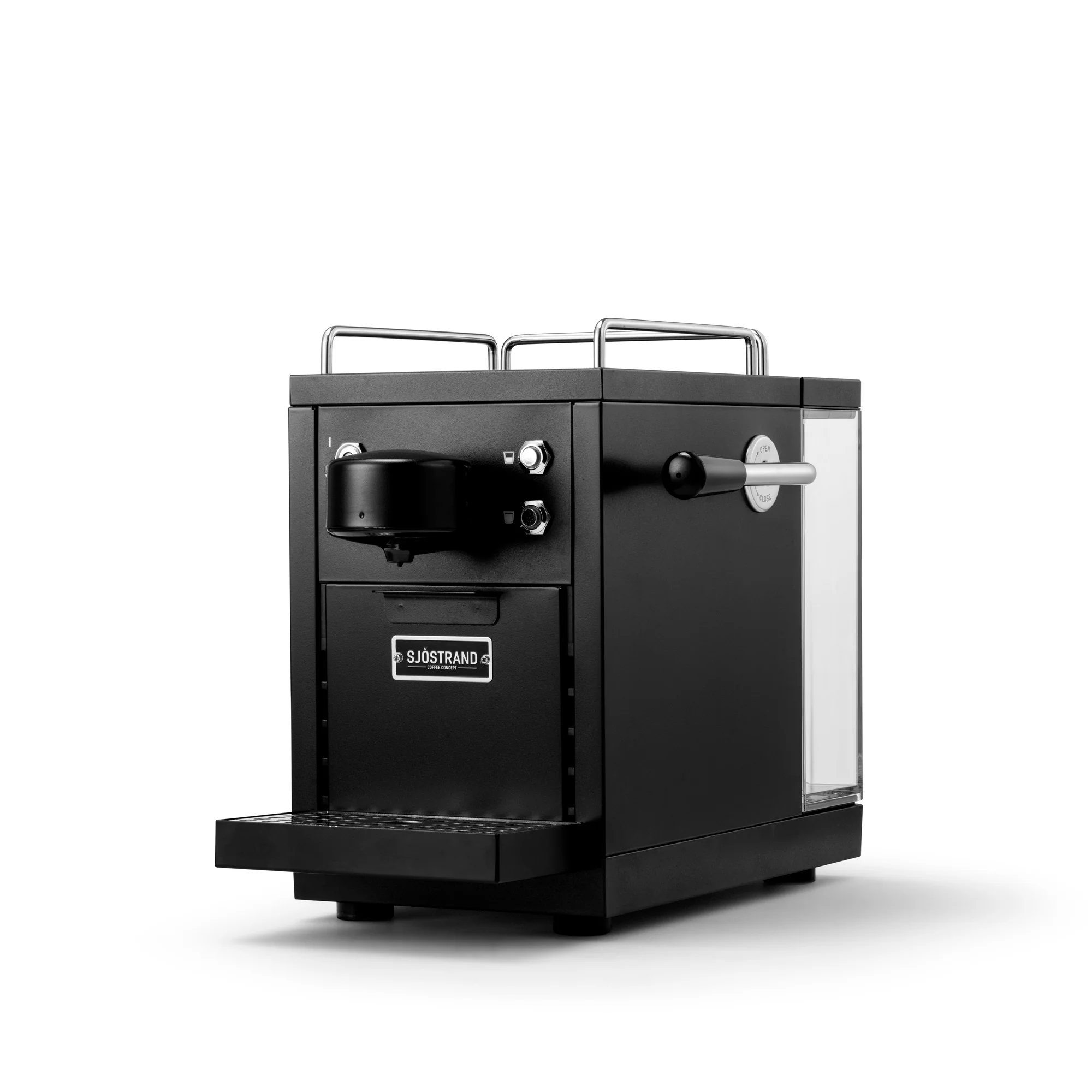 2025 Máquina de café profesional de cápsulas Sjöstrand en negro